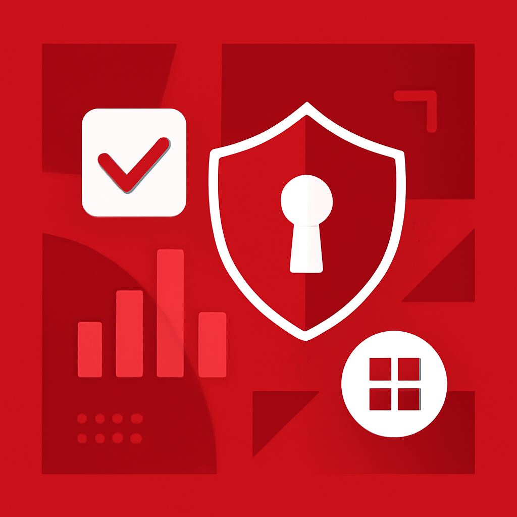 An educational illustration of OK Win Security Tips.